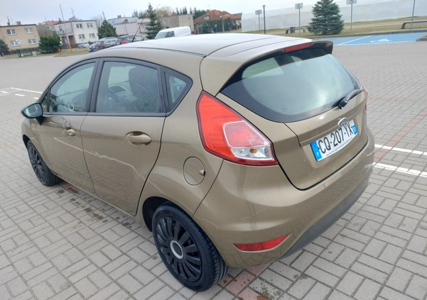 Ford Fiesta cena 22800 przebieg: 159000, rok produkcji 2013 z Mogilno małe 211